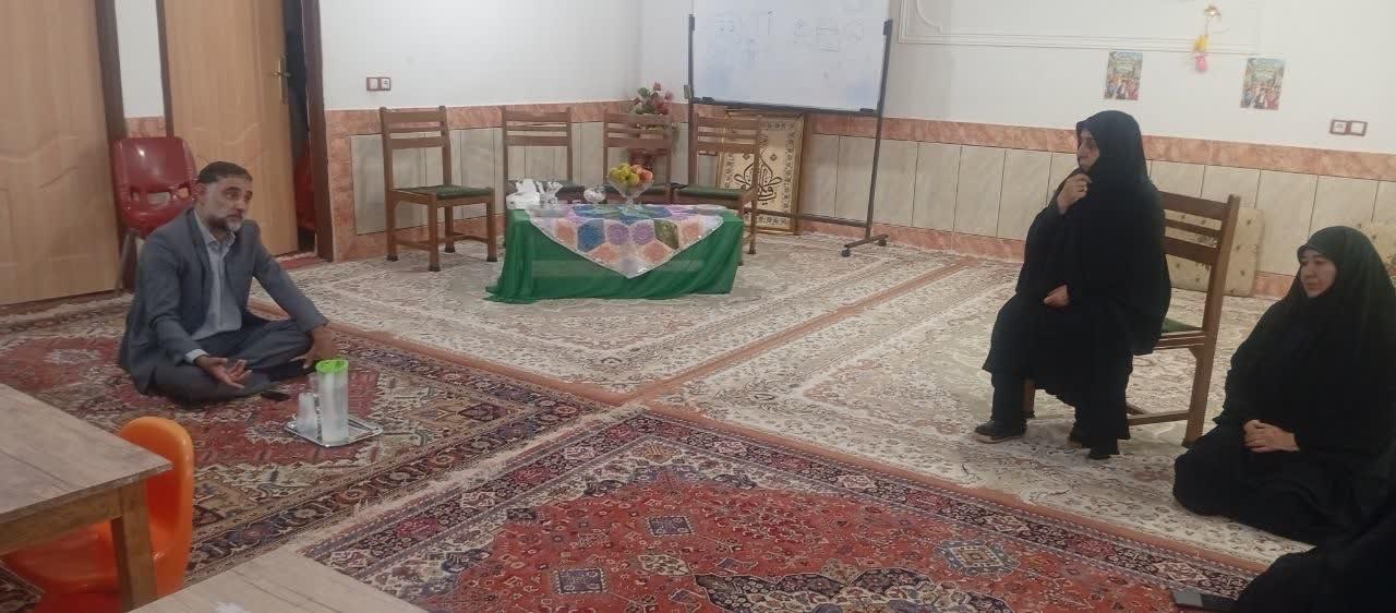 بازدید رئیس اداره امور قرآنی تبلیغات اسلامی لرستان از مؤسسه قرآنی تبیان پلدختر