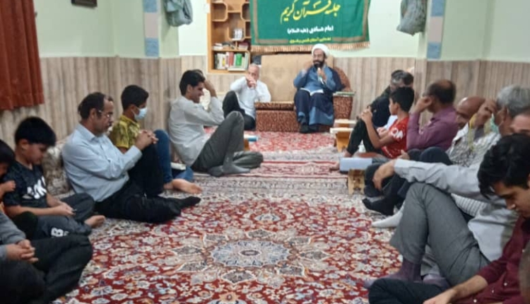 محفل تفسیر خانگی در شهرستان دشتی برگزار شد