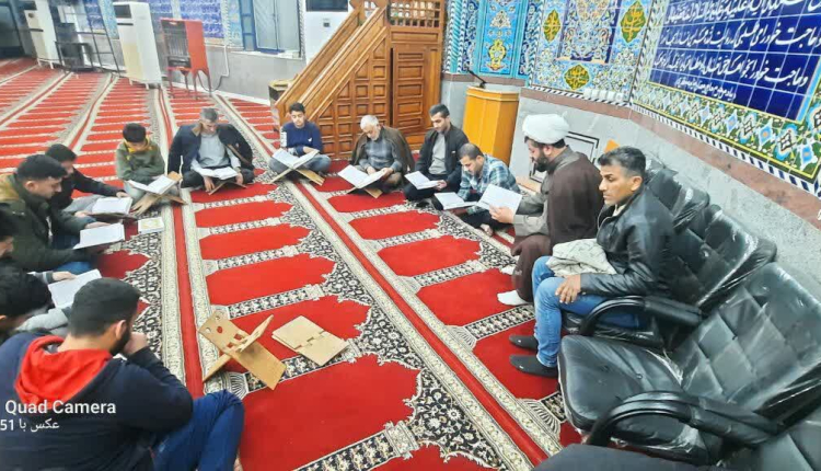 گزارش تصویری | مراسم جزءخوانی قرآن کریم در مسجد روستای قرن آباد شهرستان گرگان
