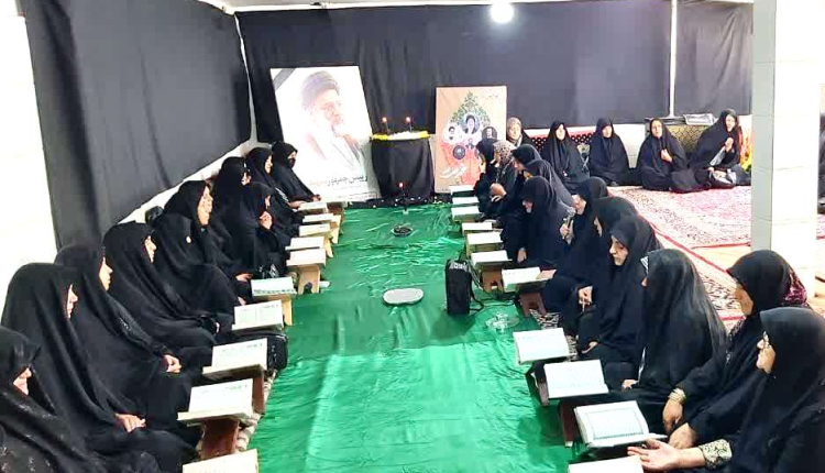 مراسم بزرگداشت شهدای خدمت در شهرستان رزن