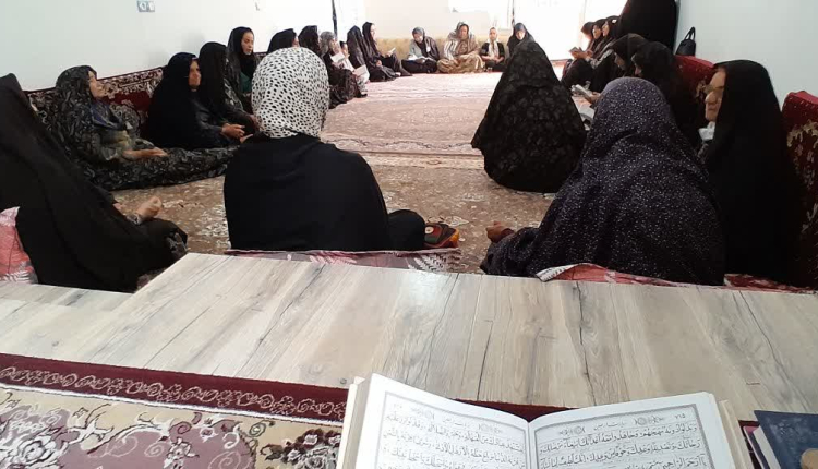 مراسم اربعین حسینی در خانه قرآن المهدی خدابنده برگزار شد