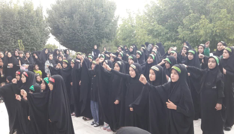 برپایی موکب توسط خانه قرآن حضرت رقیه (س) در اربعین حسینی