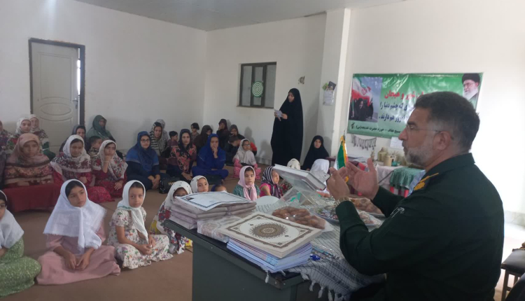 جشن هفته وحدت در خانه قرآنی بنت الهدی روستای ایگدر سفلی