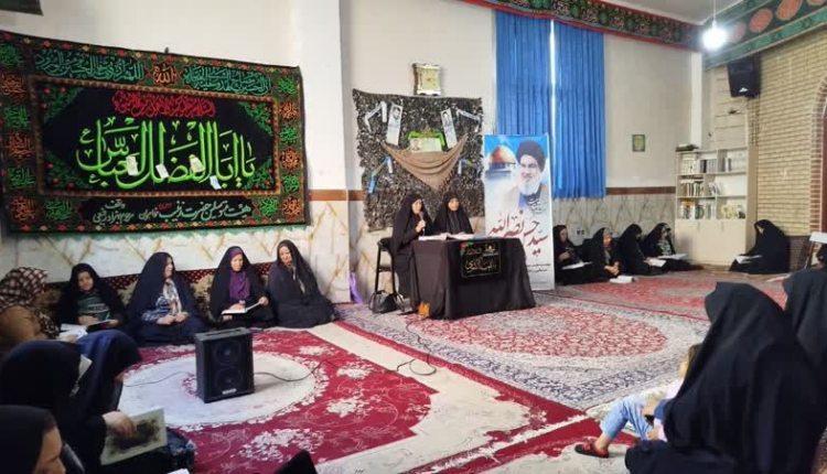 برگزاری مراسم یابود شهادت شهید سید حسن نصرالله در خانه قرآنی ریحانه النبی