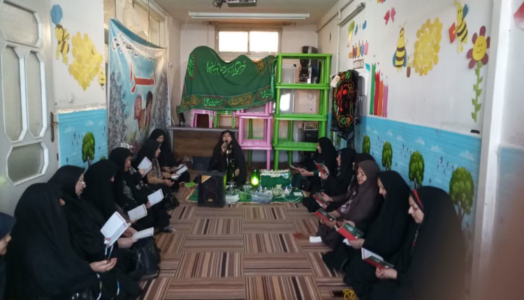 برگزاری مراسم گرامیداشت شهدای مقاومت در هیئت قرآنی الزهراء زنجان