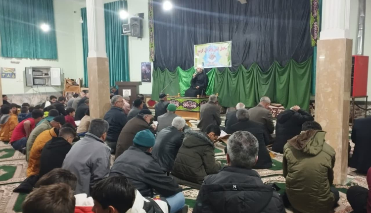 محفل انس با قرآن در روستای کشانک برگزار شد
