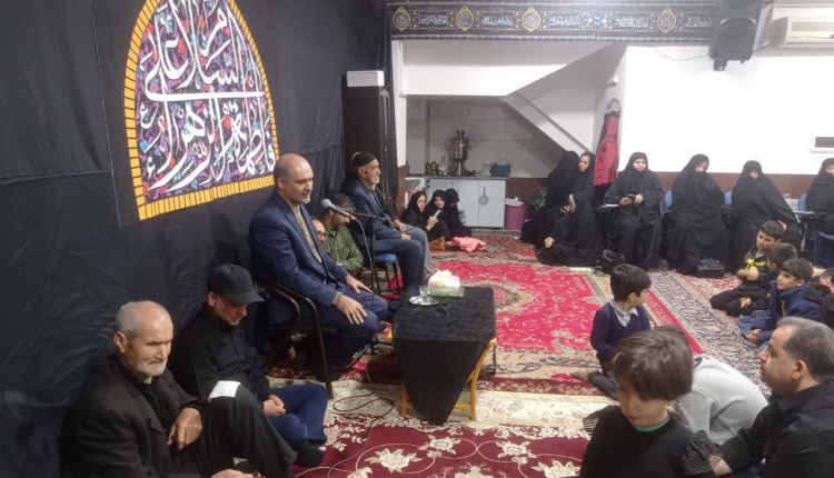 گزارش تصویری برگزاری مراسم ایام فاطمیه در خانه قرآن مبین زنجان