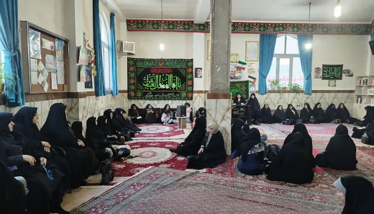 گزارش تصویری | مراسم عزاداری شهادت امام محمد باقر در خانه قرآن ریحانه النبی زنجان
