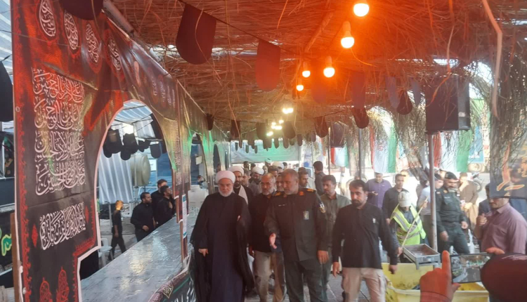 بازدیدنماینده ولی فقیه در استان کردستان از موکبهای قرآنی مرز باشماق مریوان