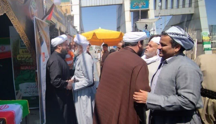موکب «زندگی با آیه‌ها» در مرز باشماق مورد استقبال قرار گرفت