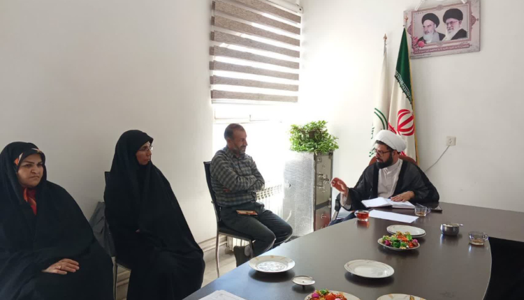 نشست رئیس اداره تبلیغات اسلامی شهرستان خرمدره با مدیران مراکز قرآنی