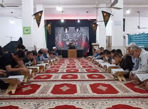 برگزاری محفل انس با قرآن کریم در شهر آبدان شهرستان دیر