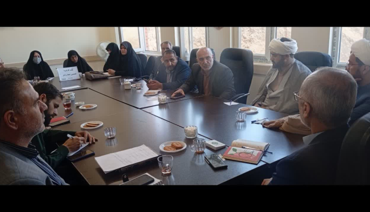 اولین جلسه کارگروه تدبر و حفظ عمومی در سال جاری برگزار شد
